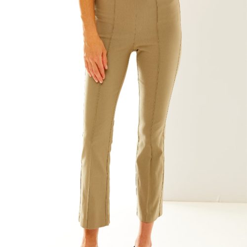 Woman in khaki pants