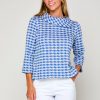 The Spencer Top in Blue Check