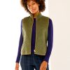 The Cora Vest in Olive