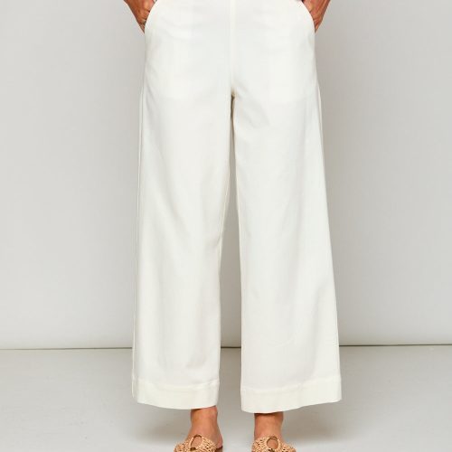 Flannel Willow Pant in Winter White