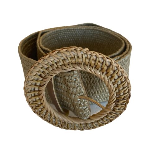 Rattan belt