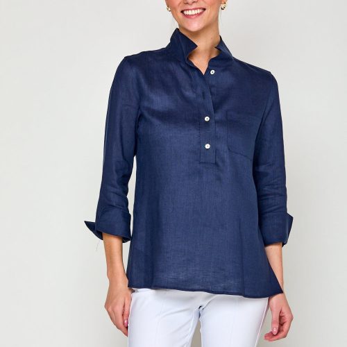 The Short Daniella Tunic in Linen