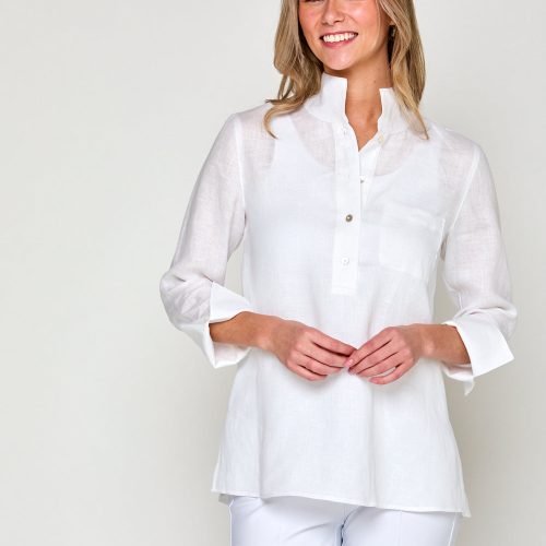 The Short Daniella Tunic in Linen