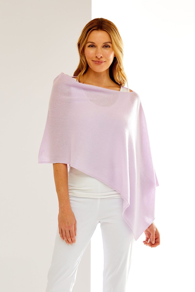 Viola cashmere ruana