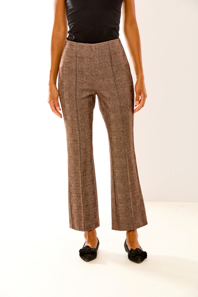 The Mallory Pant in Houndstooth