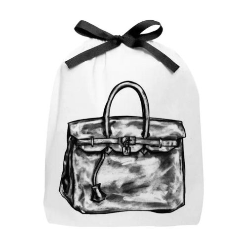 Drawstring bag with key handbag