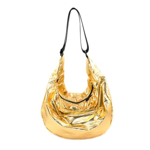 Gold metallic bag