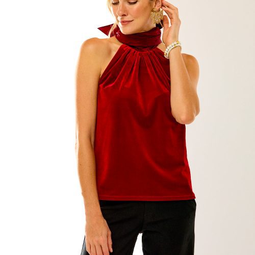 The Mika Top in Red