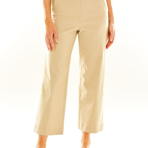 Woman in sand pants