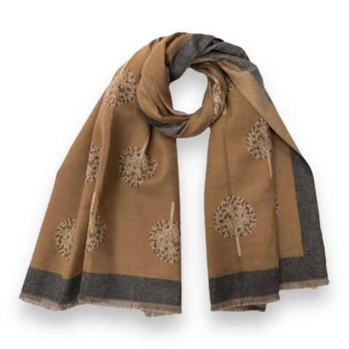 Mocca tree scarf