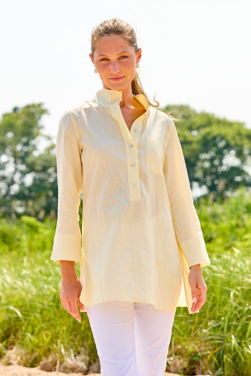 The Daniella Tunic in Butter